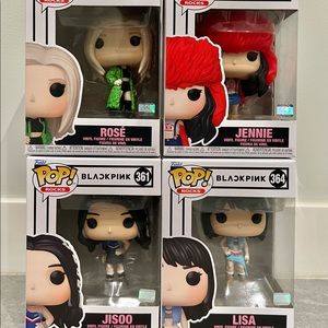 BLACKPINK FUNKO POPS X4